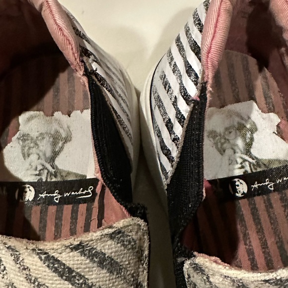 Vintage RARE Size 10 Royal Elastics Andy Warhol Striped LE Numbered Sneakers - Picture 7 of 8